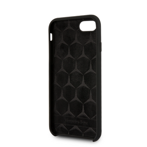 Forro/ Funda Mercedes Benz Silicon iPhone 6,7,8 y SE Negro