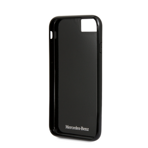 Forro/ Funda Mercedes Benz Fibra de carbono negro iPhone 6,7,8 y SE