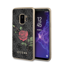 Cargar imagen en el visor de la galería, Forro/ Funda Guess 4G PU Piel Rosa, Rosa y Negro Samsung S9
