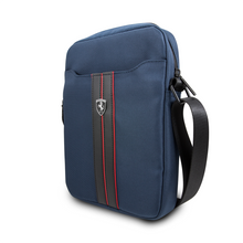 Cargar imagen en el visor de la galería, Bolso Ferrari 10&quot; Urban azul marino para tablet
